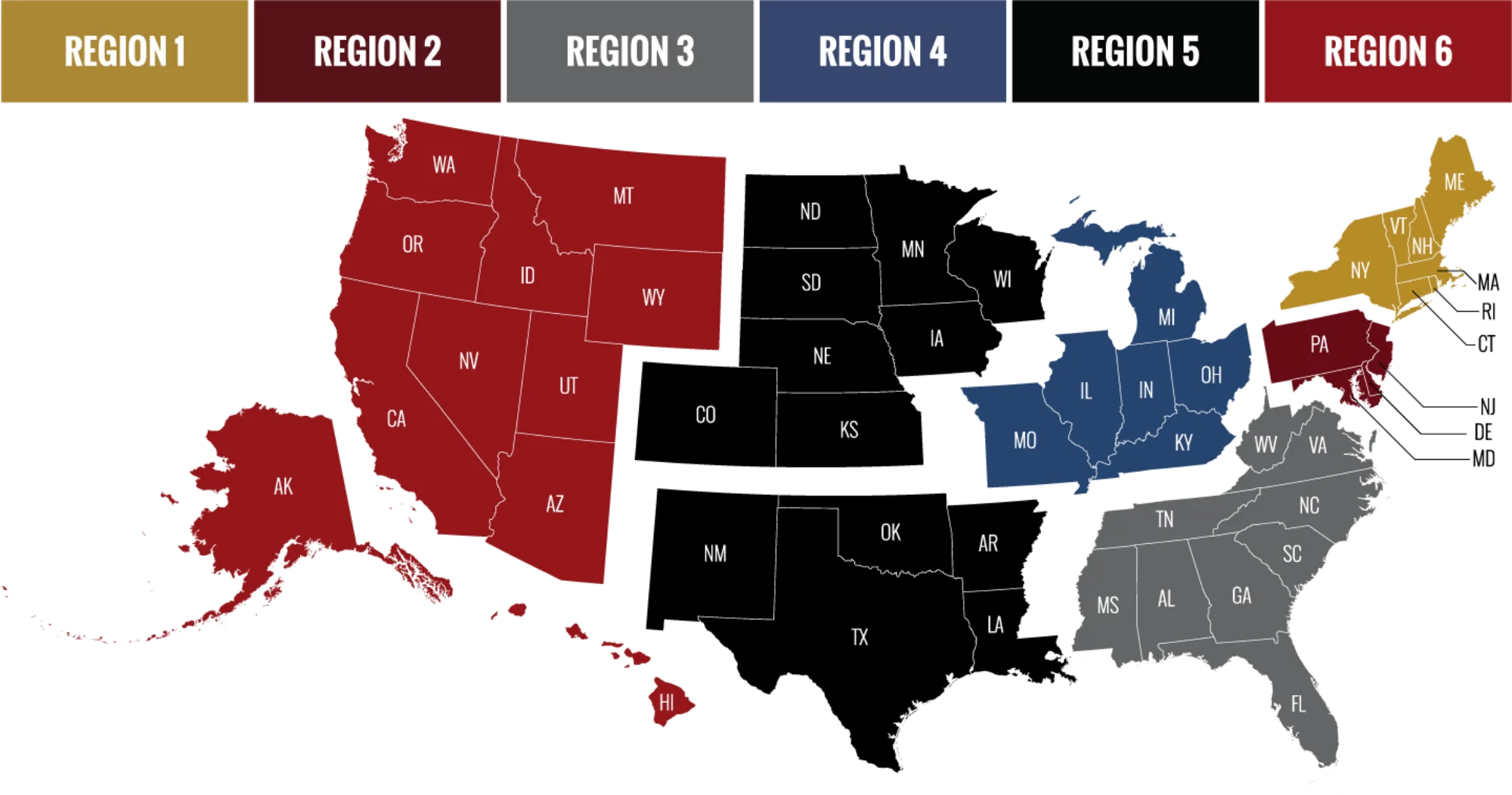 Region Map